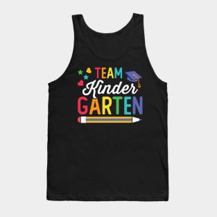 Team Kindergarten Preschool Student Squad Tank Top